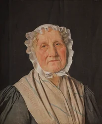 Portret van Inger Margrethe Høyen, geboren Schrøder, de moeder van de kunsthistoricus N.L. Høyen