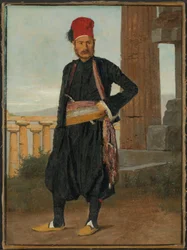 Portret van de zwager van de kunstenaar, medaillegraaf F.C. Krohn