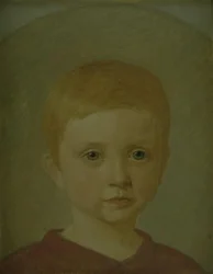Portret van de zoon van de kunstenaar, Peter