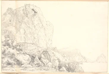 Uitzicht op de kust bij Marina Piccola op Capri