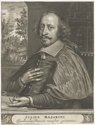 Portret van kardinaal Mazarin