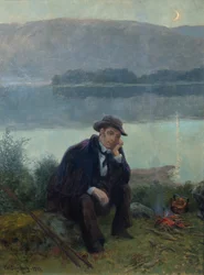Joergen Moe op een visreis