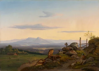 Uitzicht op het Werdenfelser Land