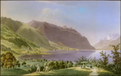 Uitzicht op Montreux
