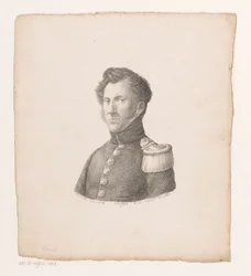 Portret van Arnold Willem de Bruin