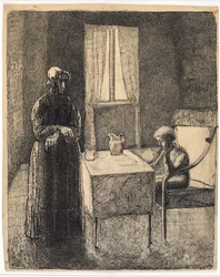 Scène uit David Copperfield (?)