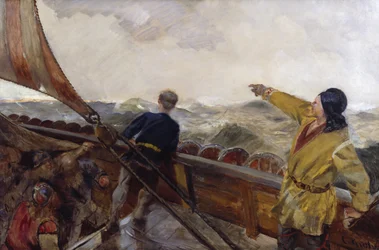 Leif Erikson ontdekt Amerika