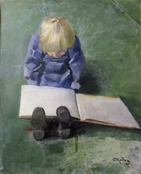 Kleine Ebbe leest