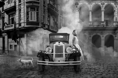 Klassieke straat in Havana