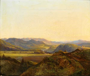 Van Hardanger in Noorwegen, zomer