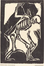 Dood met een kist, ca. 1917