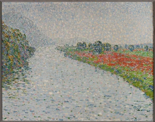 Rivierlandschap (Ruhr bij Hohensyburg)