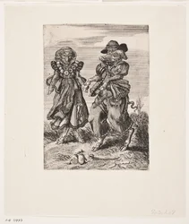 Grisepar die danst
