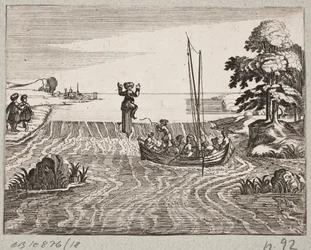 Illustratie voor Adam Olearius, "Persianischer Rosenthal von einem Sinnreichen Poeten Schich Saadi [...]", Schleswig 1660