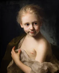 Klein blond meisje