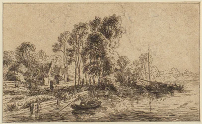 Huizen gebouwd tegen ruïnes
