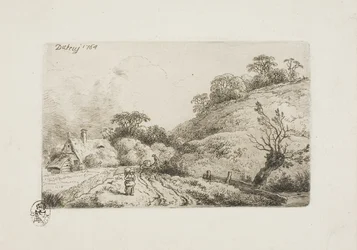 Het korenveld (Rembrandt stijl)