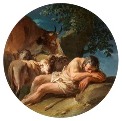 De slapende herder