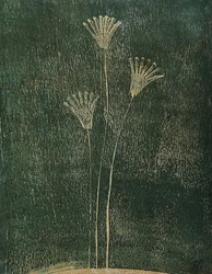 Groene bloemen