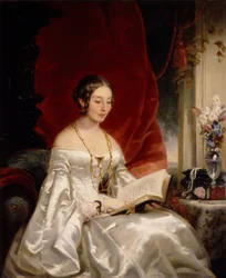 Portret van prinses Maria Ivanovna Kochubey, née Baryatinskaya 1818-1843, 1840s
