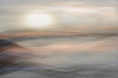 Dromerige pastelkleurige horizon