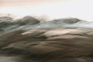 Etherisch berglandschap