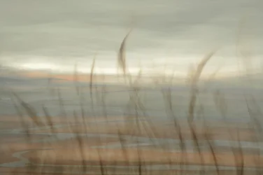 Zacht strand aan de horizon