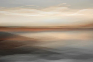 Zachte horizonweerspiegeling