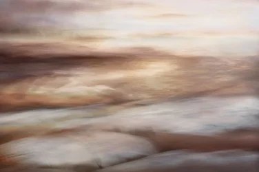 Warme abstracte stroming