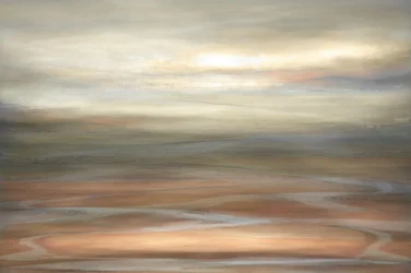Warm abstract landschap