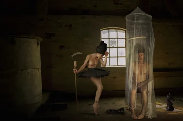 De donkere ballerina en schaken