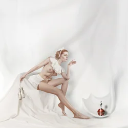 Etherische ballerina-droom
