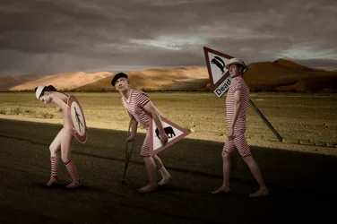 Een surrealistische tocht door de woestijn