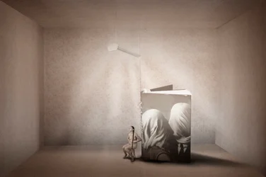 Surrealistische beschouwing van het naakt