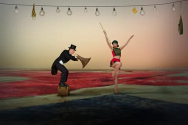 Theatrale circusvoorstelling