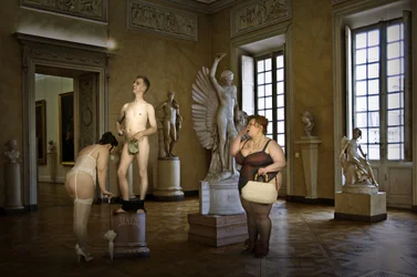 Een onverwacht bezoek aan de galerie