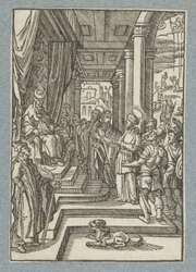 Stefanus voor de hogepriester