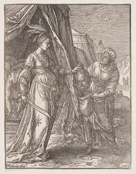 Judith met het hoofd van Holofernes
