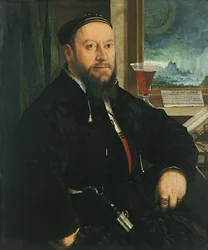 Portret van Matthäus Schwarz
