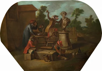 Singerie: De Beeldhouwer