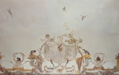 De Grande Singerie, (detail), ca. 1735