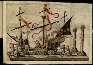 De begrafenis pomp van Karel V