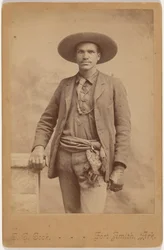Portret van een man,c. 1880 (foto)