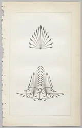 De kunst van decoratief ontwerp: met een bijlage, waarin de uren van de dag worden gegeven waarop bloemen opengaan, uitgegeven door Day & Son, Londen, 1862