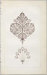 De kunst van decoratief ontwerp: met een bijlage, waarin de uren van de dag worden gegeven waarop bloemen opengaan, uitgegeven door Day & Son, Londen, 1862