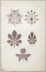 De kunst van decoratief ontwerp: met een bijlage, waarin de uren van de dag worden gegeven waarop bloemen opengaan, uitgegeven door Day & Son, Londen, 1862