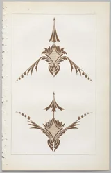 De kunst van decoratief ontwerp: met een bijlage, waarin de uren van de dag worden gegeven waarop bloemen opengaan, uitgegeven door Day & Son, Londen, 1862