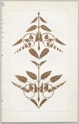 De kunst van decoratief ontwerp: met een bijlage, waarin de uren van de dag worden gegeven waarop bloemen opengaan, uitgegeven door Day & Son, Londen, 1862