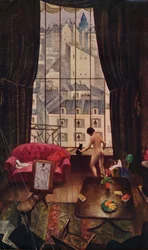 Een studio in Montparnasse, c1926, 1935