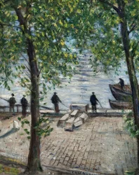 Vissers op de Seine, 1939